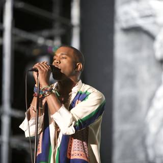 Kanye West Belts Out Solo Performance at Coachella