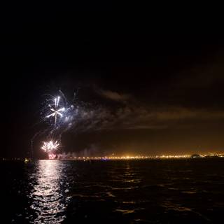 Explosive Celebration on the Lake
