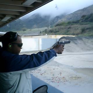 Target Practice in the Angeles Rains