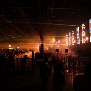 Laser Light Show Ignites Wobbleland 2026 Dance Floor