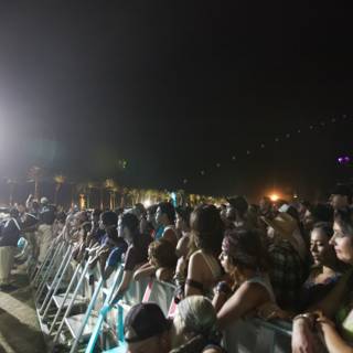 Nighttime Crowd at Coachella
