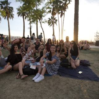 Relaxing with Friends at Coachella 2017