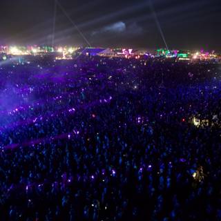 Purple Night Lights at Coachella