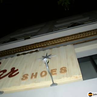 Shoe Sign in the City