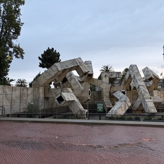 Deconstructed Abstract Sculpture at San Francisco Embarcadero