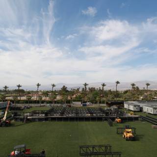 Stage set for Coachella music festival
