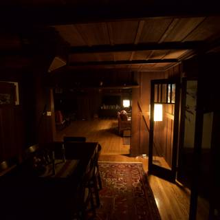 Dark Dining Room