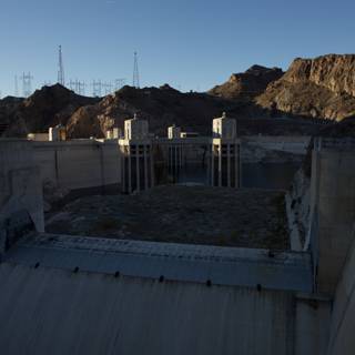 The Glowing Hoover Dam