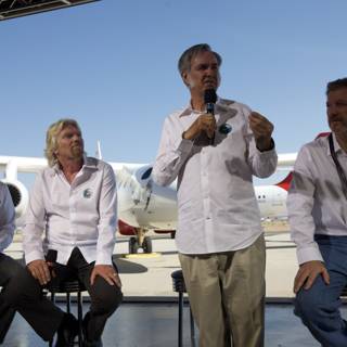 Microphone Talk with Burt Rutan and Richard Branson