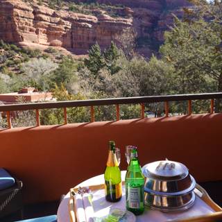 Outdoor Dining in the Coconino National Forest
