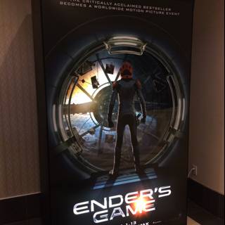 Enders Game Movie Poster Advertisement