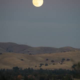 Lunar Majesty Over Walnut Creek