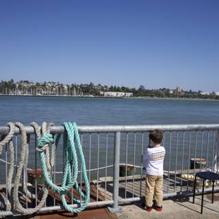 Little Explorer by the Waterfront