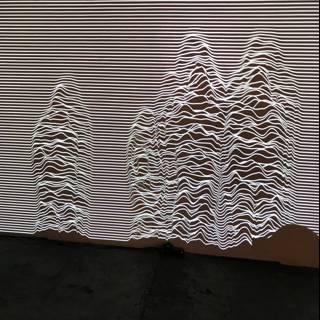 Wave Projection on Wall