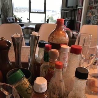 Table of Condiments