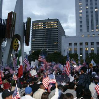 Patriotic Protest in Metropolis
