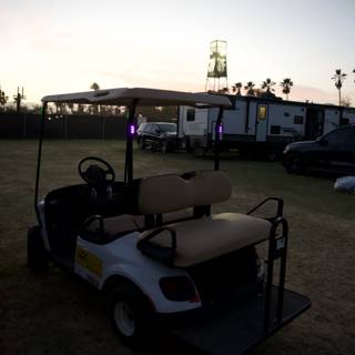 Sunset Silhouettes and Festival Rides at Coachella 2024