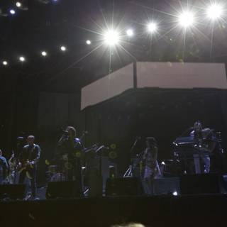 Vibrant Stage Performance at Coachella 2011