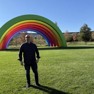 Vibrant Day at Apple Park