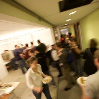 Blurry Lunchtime Buffet at Barcamp LA 5