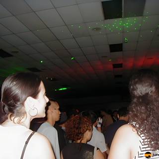 Nightclub Fun under Disco Lights