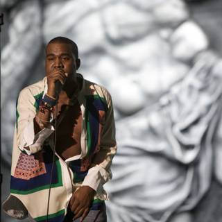 Kanye West Rocks the Stage at the Grammy Awards