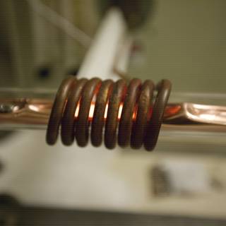 Heating Copper Wire in Furnace