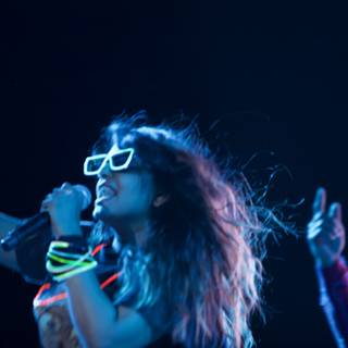 Neon-haired singer electrifies Coachella crowd