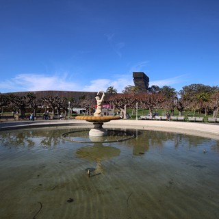 Fountain and Sculpture in Golden Gate Park