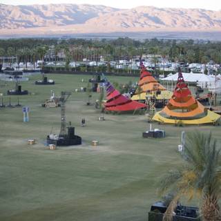 A Tent City at Coachella 2013