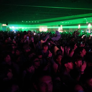 Green Laser Light Show Electrifies Wobbleland 2026 Crowd
