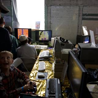 Retro Computing Enthusiasts at Maker Faire 2025