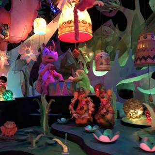 Disneyland's Nighttime Spectacular Light Show