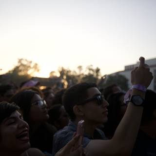 Hands Up for the Sunset Concert