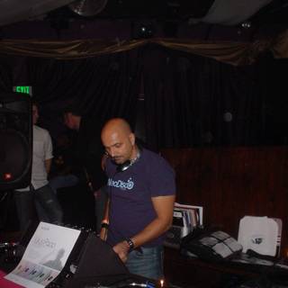 DJ at a Nightclub