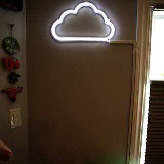 Dreamy Clouds in Wesley's Room
