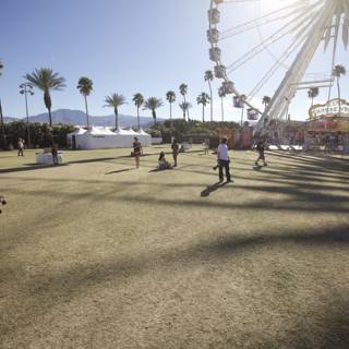 Fun at the Coachella Ferris Wheel