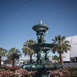 Charming Cherub Fountain in Los Angeles