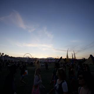 Sunset at Coachella