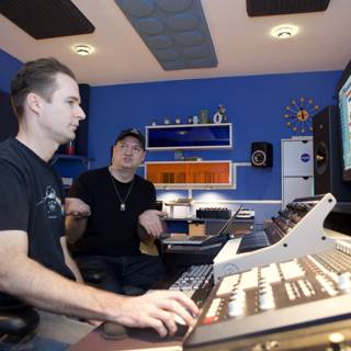 DJ Dan and Uberzone's Recording Session
