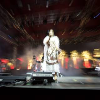 Blurred Beauty on Stage