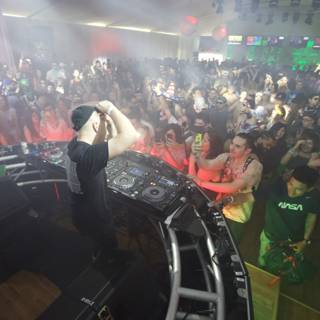 DJ PV Nova Entertains Crowd at Coachella 2016