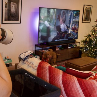 Cozy Christmas Movie Night at Home