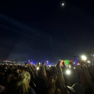 Lights up the night at Coachella