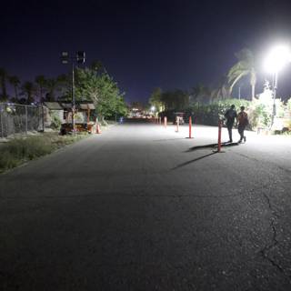 Night Walk Amongst Palms at Coachella 2024