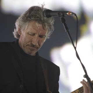 Roger Waters Rocks Coachella with his Guitar