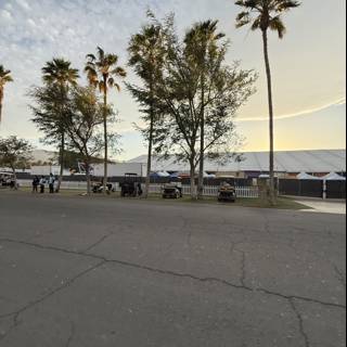 Tranquil Dusk at the Empire Polo Club
