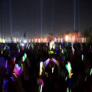 Glowing Crowd at Coachella 2011