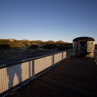 Desert Observation Deck at Golden Hour