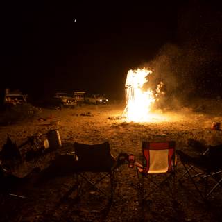 Desert Bonfire